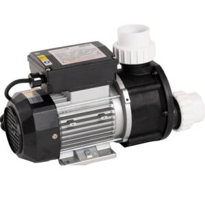 Bomba de agua LX Whirlpool modelo JA50 de 0,5 HP para sistemas de hidromasaje y spas compactos.