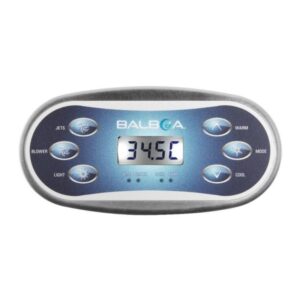 Teclado-de-control-balboa-vl600sPanel de control Balboa VL600S con pantalla LCD y 6 botones para control de spa y jacuzzi.