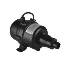Blower CG Air de 900W para spas y bañeras de hidromasaje en color blanco, diseño compacto y resistente.