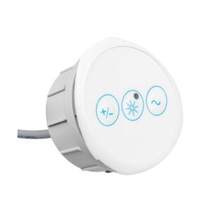 Panel de control táctil de teclado HydroAir Genesis para sopladores (blowers) de velocidad variable de spa y jacuzzi.