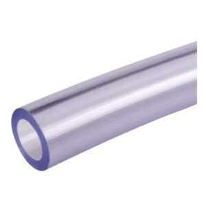Rollo de tubería flexible de vinilo transparente de 3/8 de pulgada para sistemas de aire y ozono en spas.