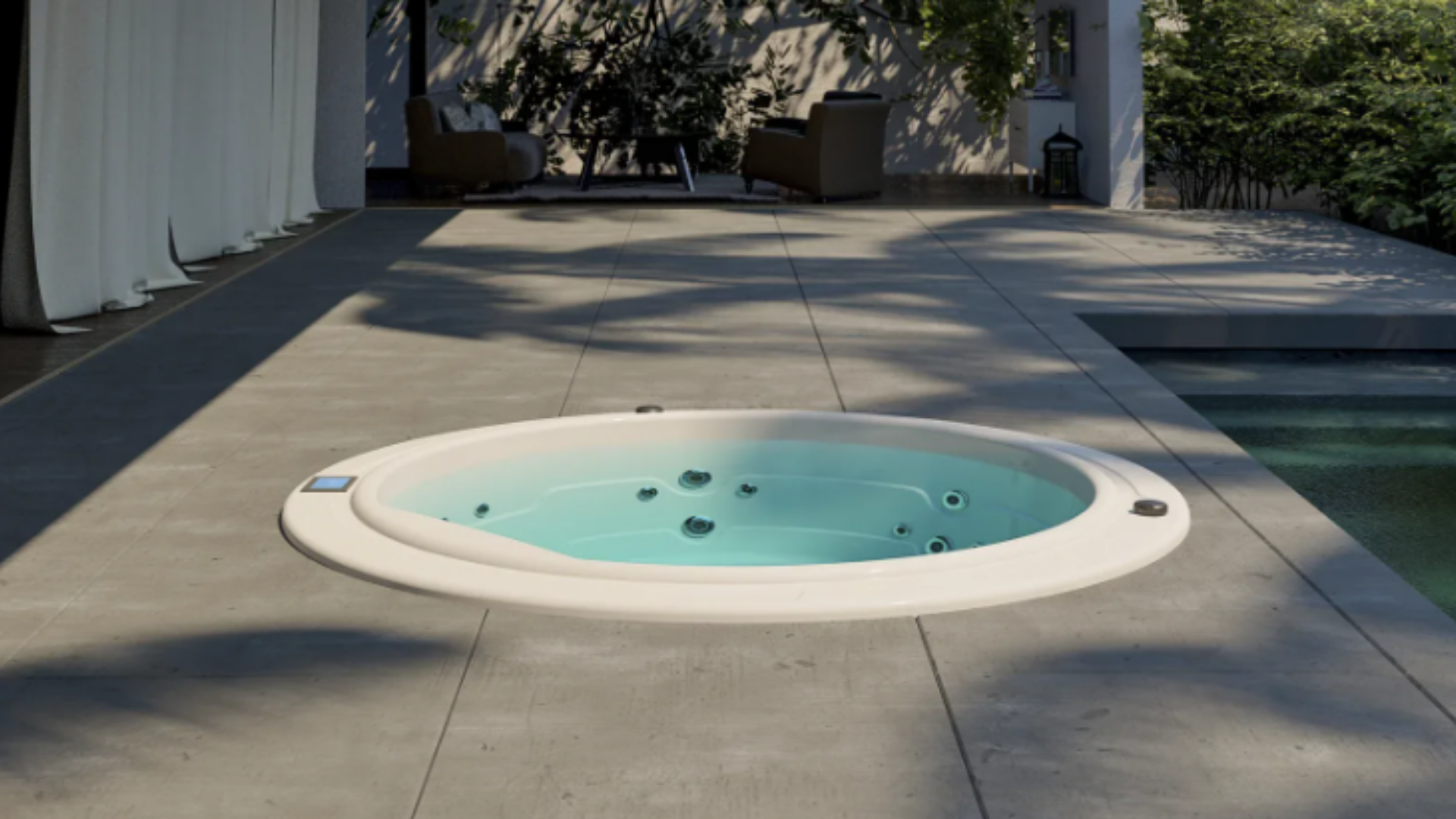 Spa round 2 empotrado