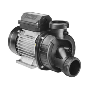 Bomba de circulación Koller de 0,27 HP con puerto de aspiración en posición baja y motor de aluminio.