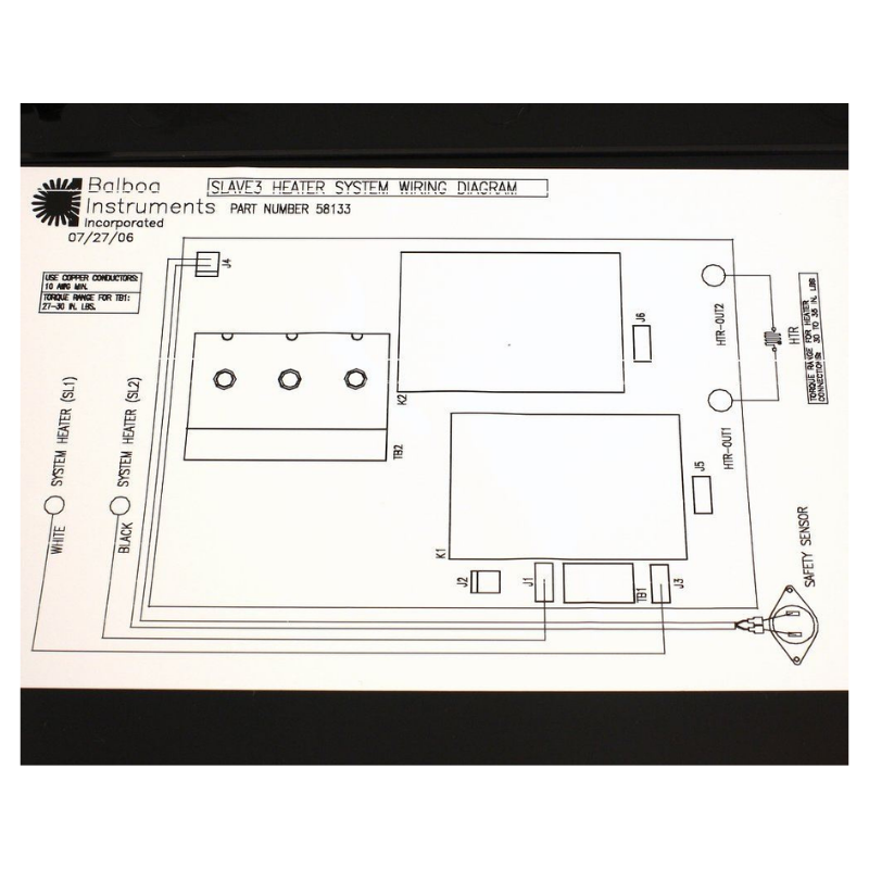 Esquema Balboa Calefactor auxiliar