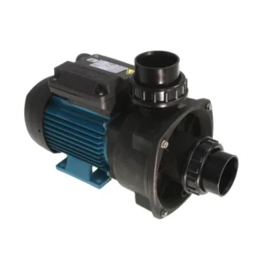 Bomba de circulación Espa Wiper0 70M de color negro sobre fondo blanco, mostrando los racores de conexión y el motor compacto.