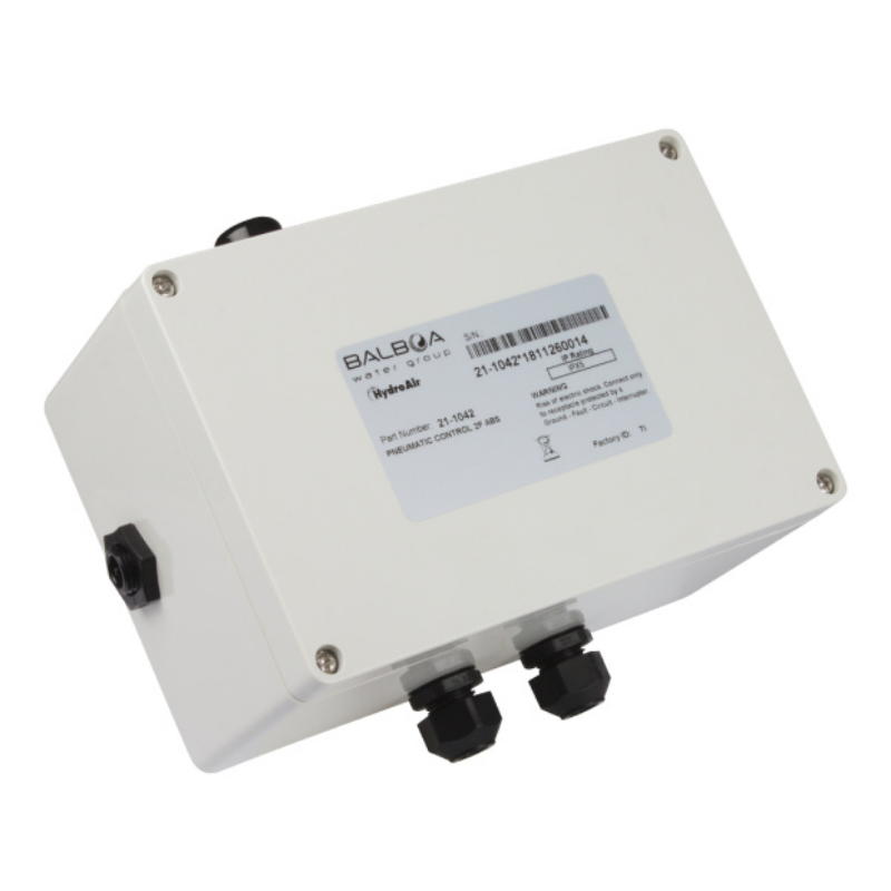 Caja neumática Balboa de 2 interruptores