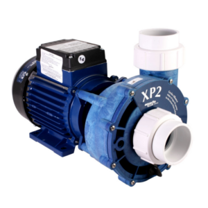 Bomba de hidromasaje Aqua-Flo Flo-Master XP2 de 2.0 HP y una velocidad con voluta azul.