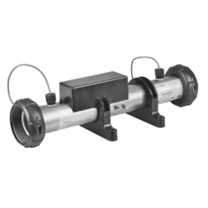 Calentador original Balboa GS100 de 15 pulgadas en acero inoxidable, con conexiones de 2 pulgadas y sensores M7 preinstalados