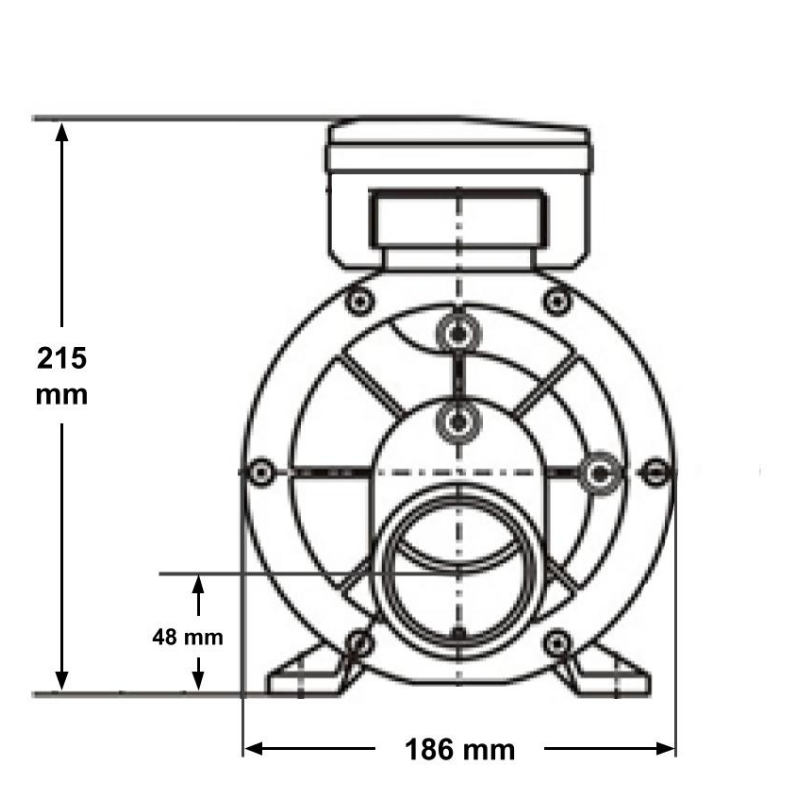 Bomba JA150 de una velocidad