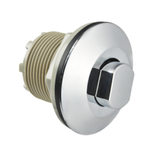 Pulsador cromado marca Presair