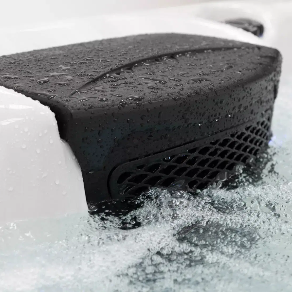 Vista detalle de cabecero de spa Tahití.