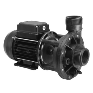 Bomba de circulación Waterway Iron Might para spa, color negro, motor de alto rendimiento 24 horas.