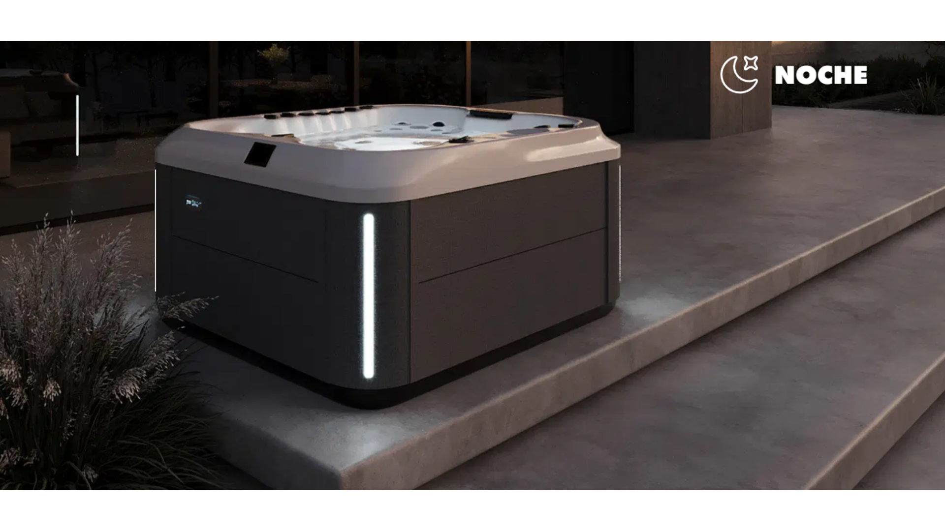 Noche con el spa Capri de 4 plazas.