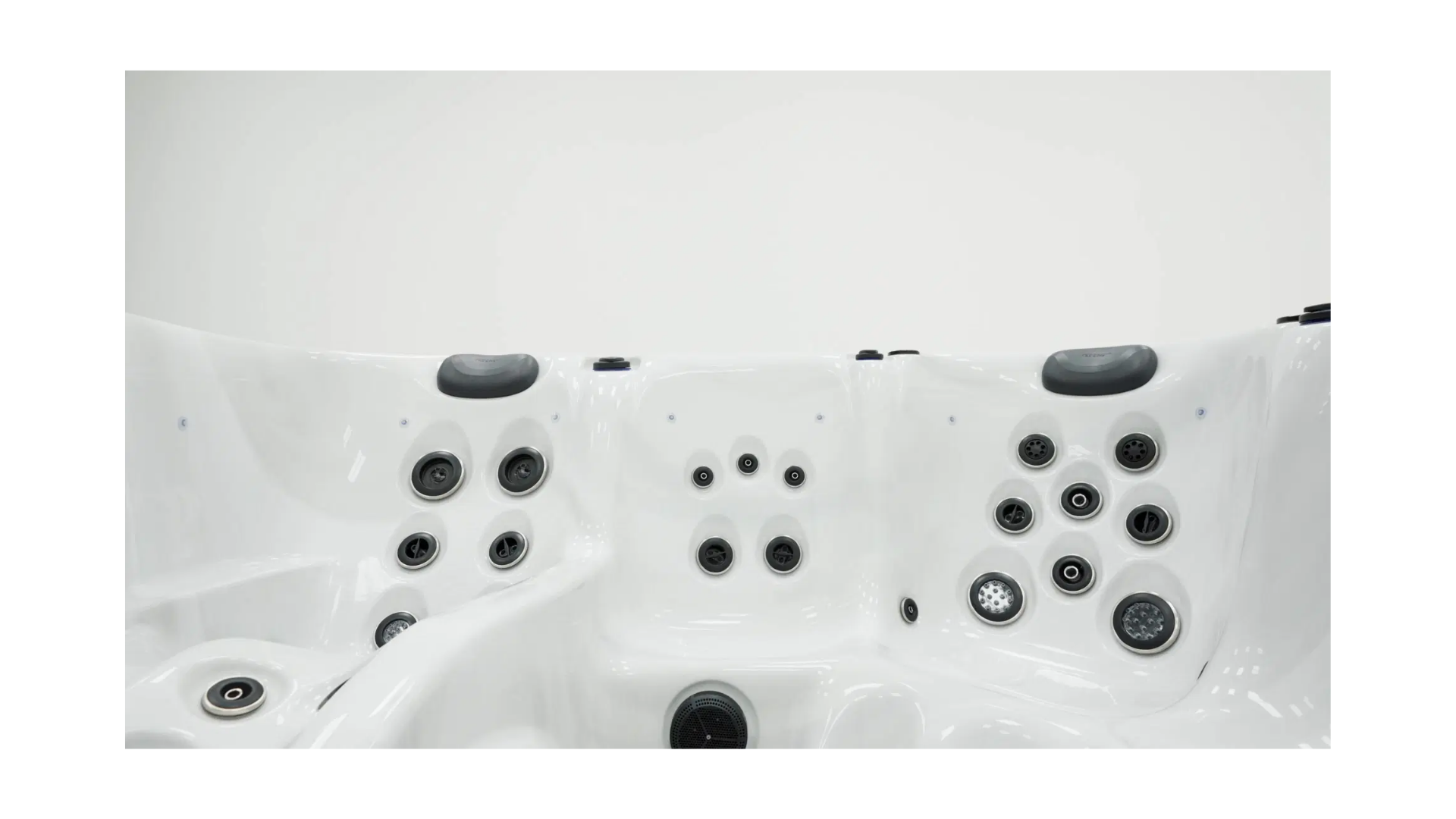 Vista de los jets del spa Capri en venta en Zaragoza