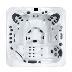 Vista del spa Santorini