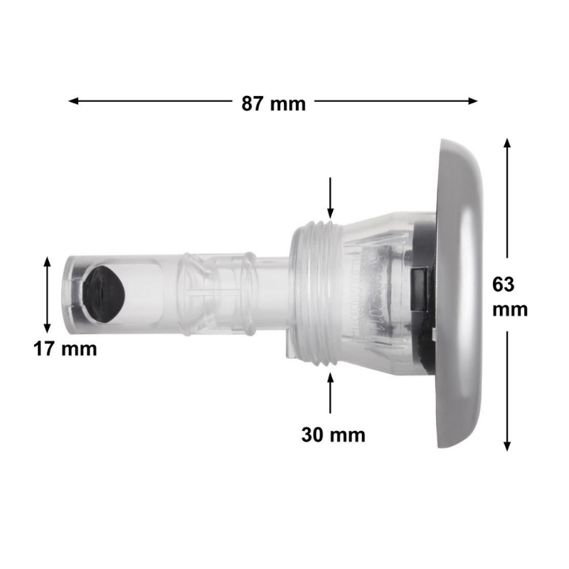 jet rising dragon de 2,5" directional inox