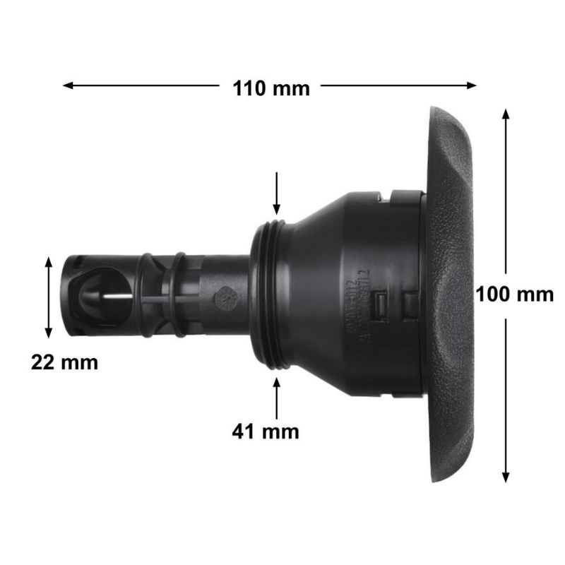 Jet Rising Dragon 4" - Multi-Port Twin Pulse - Imagen 2