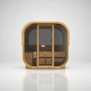 Sauna Cube - Con capacidad para 2-3 personas.