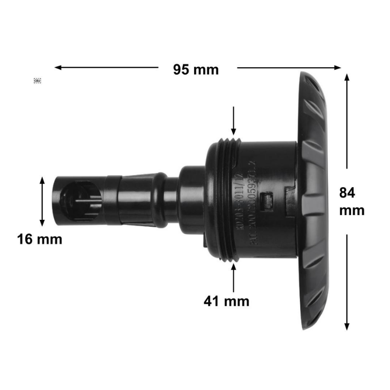 Jet Rising Dragon de 3" - Roto de tres frentes - Imagen 2